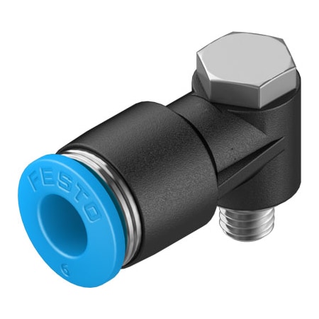 Festo Push-In L-Fitting QSLV-M5-6 QSLV-M5-6